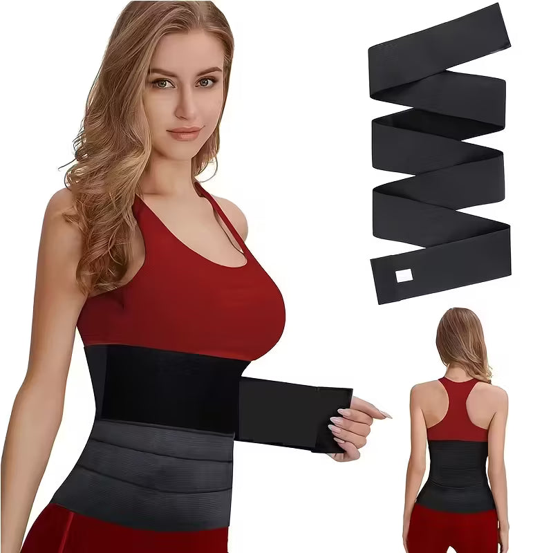 SlimSnatch™ Adjustable Waist Trainer Wrap Naalani