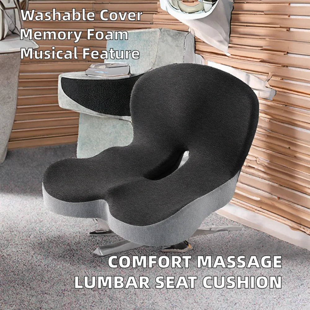 Ultimate Comfort Memory Foam Lumbar Cushion Naalani