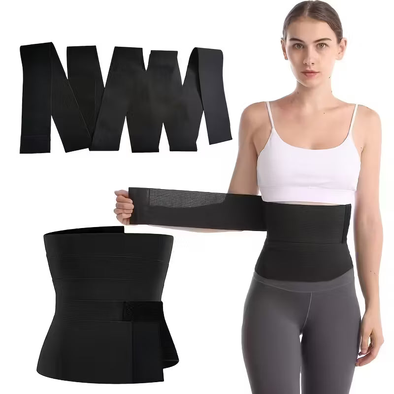 SlimSnatch™ Adjustable Waist Trainer Wrap Naalani